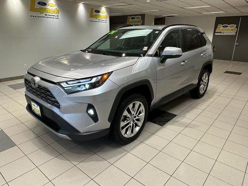 Silver Sky Metallic 2022 Toyota RAV4 Limited