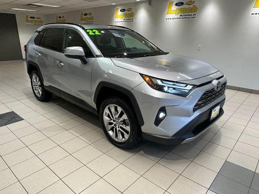 Silver Sky Metallic 2022 Toyota RAV4 Limited