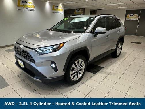 Silver Sky Metallic 2022 Toyota RAV4 Limited