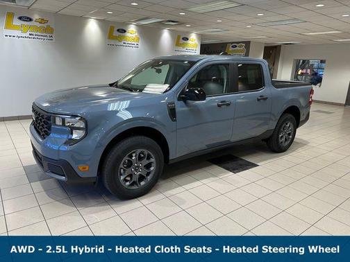 Blue 2026 Ford Maverick XLT