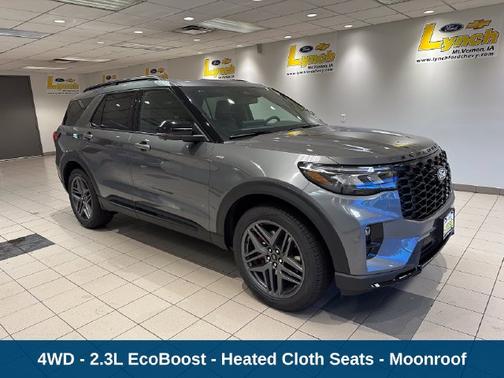 Gray Metallic 2027 Ford Explorer ST-Line