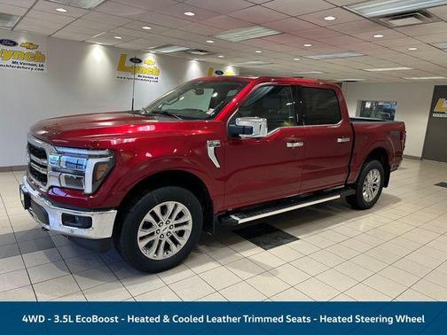 Red 2026 Ford F-150 Lariat