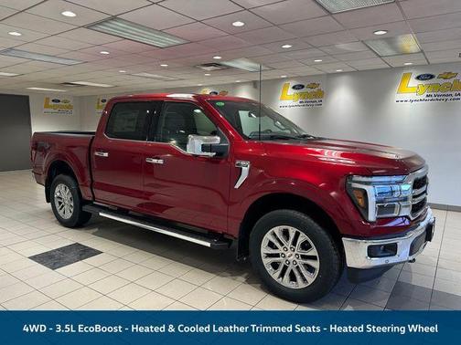 Red 2026 Ford F-150 Lariat