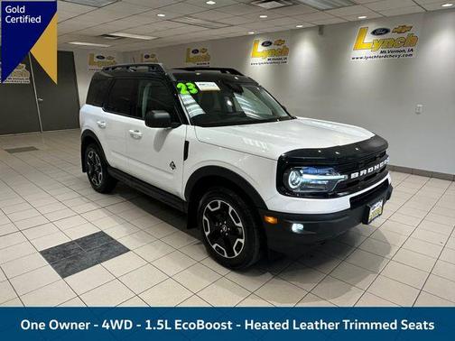 Oxford White 2023 Ford Bronco Sport Outer Banks