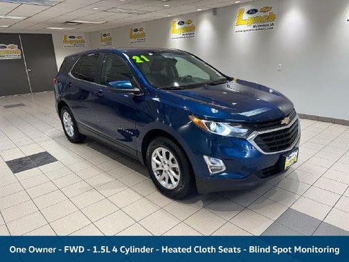 Pacific Blue Metallic 2021 Chevrolet Equinox 1LT