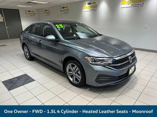 Platinum Gray Metallic 2023 Volkswagen Jetta 1.5T SE