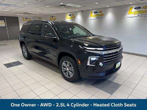 Mosaic Black Metallic 2025 Chevrolet Traverse LT