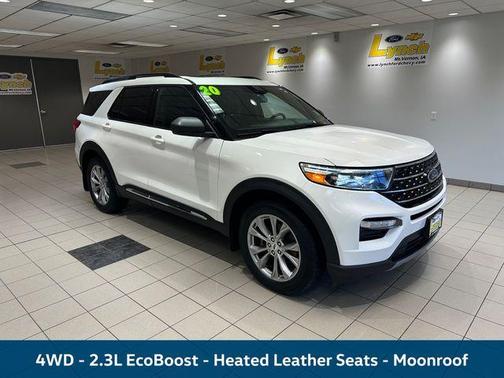 Star White 2020 Ford Explorer XLT