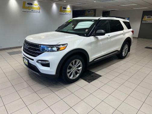 Star White 2020 Ford Explorer XLT