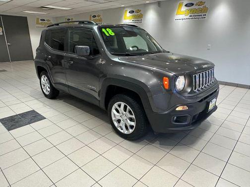 Granite Crystal Clearcoat Metallic 2018 Jeep Renegade Latitude SUV