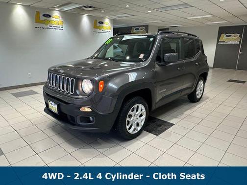 Granite Crystal Clearcoat Metallic 2018 Jeep Renegade Latitude