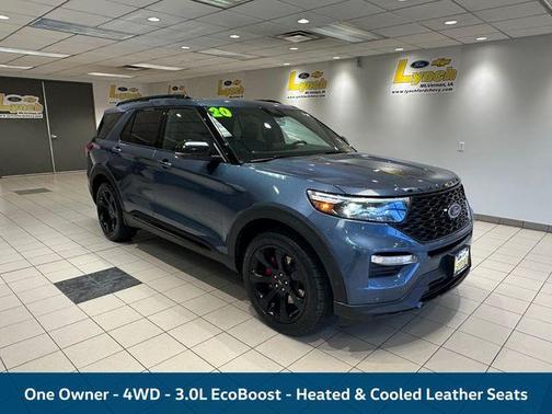 Blue Metallic 2020 Ford Explorer ST