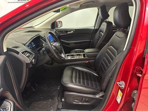 Rapid Red Metallic Tinted Clearcoat 2024 Ford Edge SEL