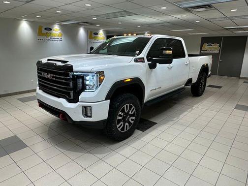 Summit White 2022 GMC Sierra 3500 AT4