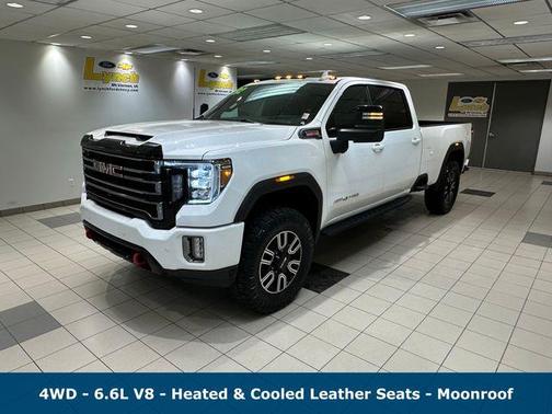Summit White 2022 GMC Sierra 3500 AT4