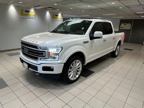 White Platinum Tri-Coat Metallic 2019 Ford F-150 Limited
