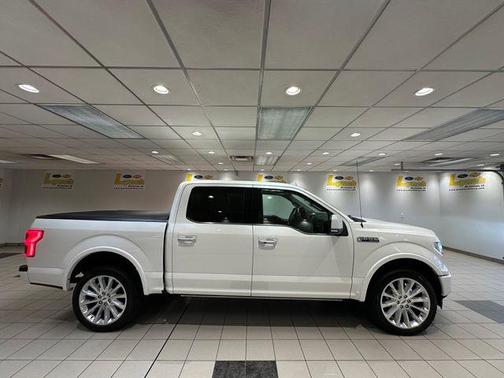 White Platinum Tri-Coat Metallic 2019 Ford F-150 Limited