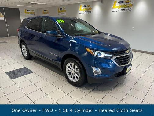 Pacific Blue Metallic 2020 Chevrolet Equinox 1LT
