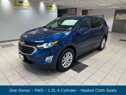 Pacific Blue Metallic 2020 Chevrolet Equinox 1LT