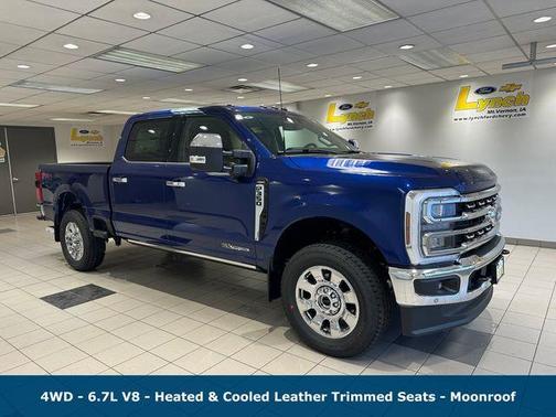 Blue 2026 Ford F-350 Lariat Super Duty