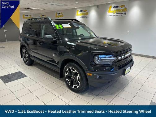 Shadow Black 2023 Ford Bronco Sport Outer Banks