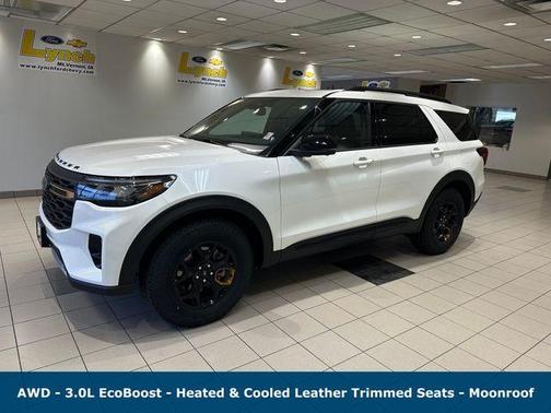 White 2026 Ford Explorer Tremor