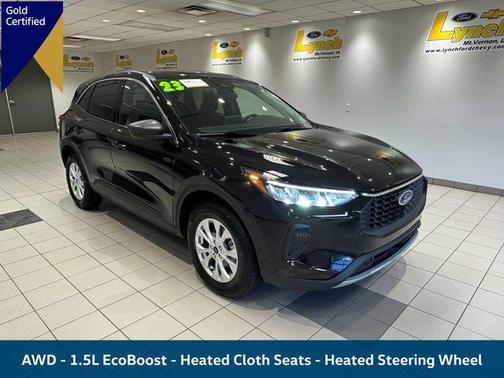 Agate Black Metallic 2023 Ford Escape Active