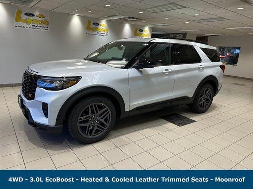 White 2026 Ford Explorer ST