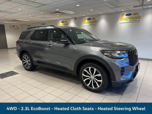 Gray 2026 Ford Explorer ST-Line