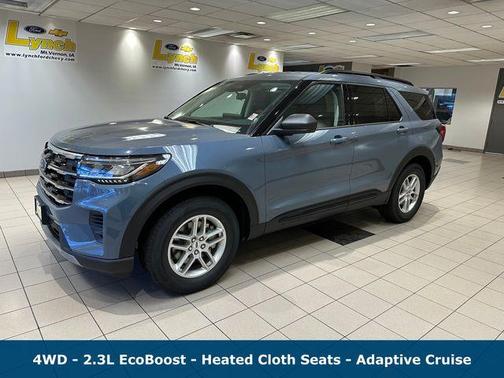 Blue 2026 Ford Explorer Active