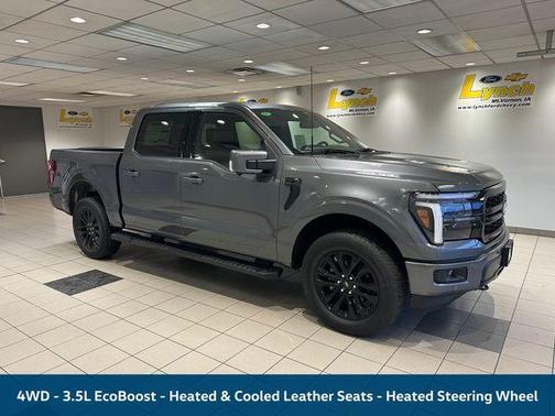 Gray 2026 Ford F-150 Lariat Truck
