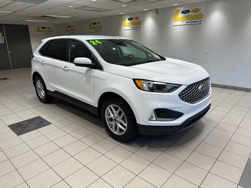Oxford White 2024 Ford Edge SEL