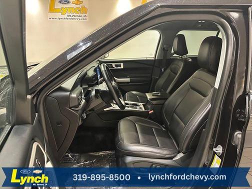 Agate Black Metallic 2023 Ford Explorer XLT