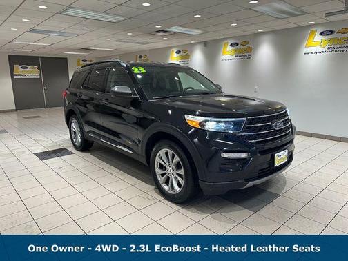 Agate Black Metallic 2023 Ford Explorer XLT