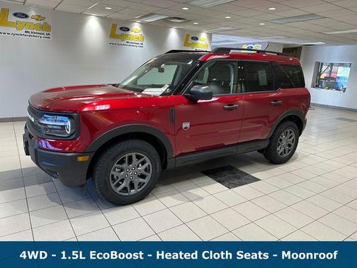 Red 2026 Ford Bronco Sport Big Bend
