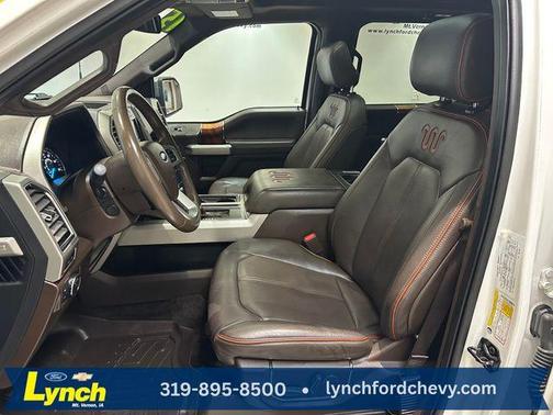 White Platinum Tri-Coat Metallic 2015 Ford F-150 King Ranch