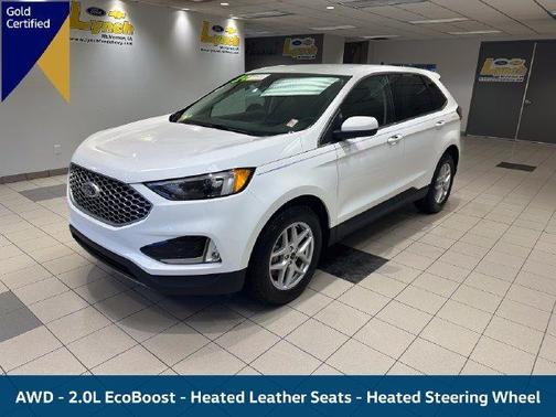 Oxford White 2024 Ford Edge SEL