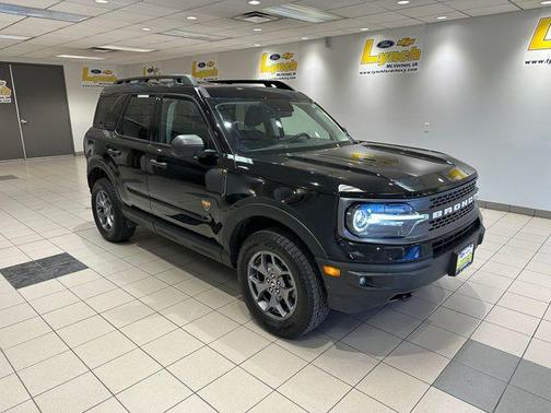 Shadow Black 2023 Ford Bronco Sport Badlands