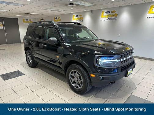 Shadow Black 2023 Ford Bronco Sport Badlands