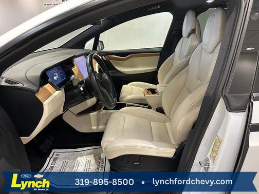 Pearl White Multi 2019 Tesla Model X Long Range