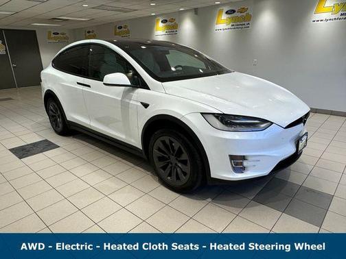 Pearl White Multi 2019 Tesla Model X Long Range