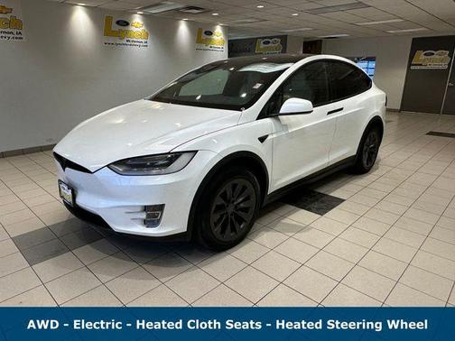 Pearl White Multi 2019 Tesla Model X Long Range