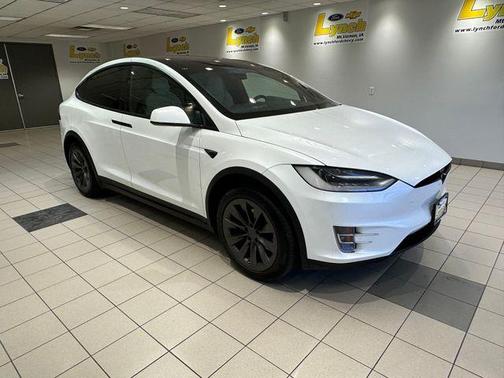 Pearl White Multi 2019 Tesla Model X Long Range