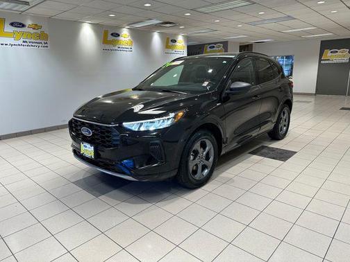 Agate Black Metallic 2024 Ford Escape ST-Line