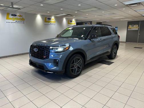 Vapor Blue Metallic 2025 Ford Explorer ST