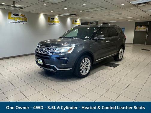 Magnetic Metallic 2018 Ford Explorer Limited