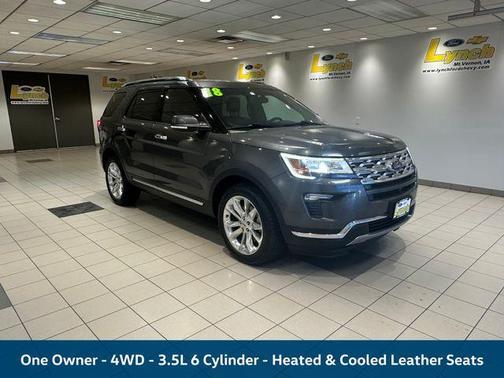 Magnetic Metallic 2018 Ford Explorer Limited