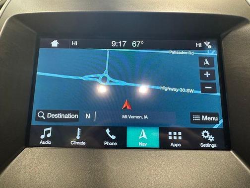 White Platinum Tri-Coat Metallic 2016 Ford Edge Titanium