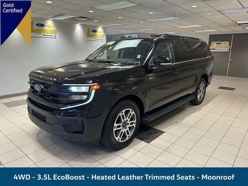 Agate Black Metallic 2025 Ford Expedition Max Active