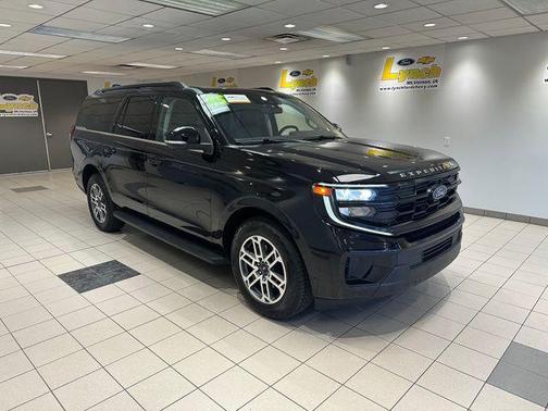 Agate Black Metallic 2025 Ford Expedition Max Active